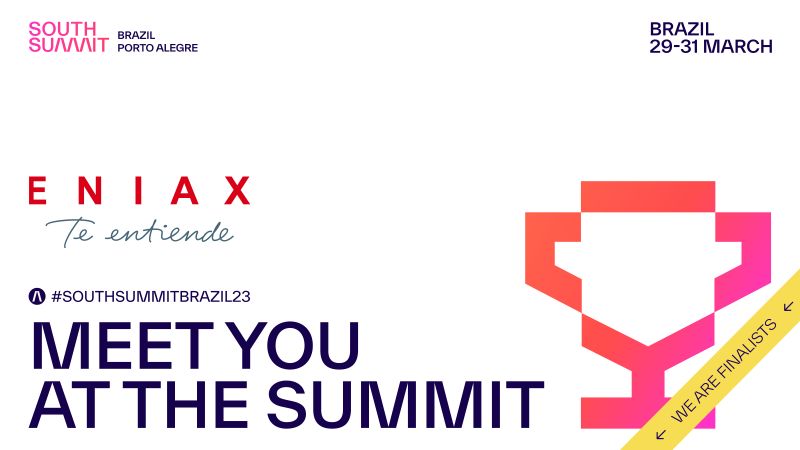 Eniax seleccionada entre las 7 empresas finalistas de la categoría salud en la Startup Competition de la South Summit Brazil 2023