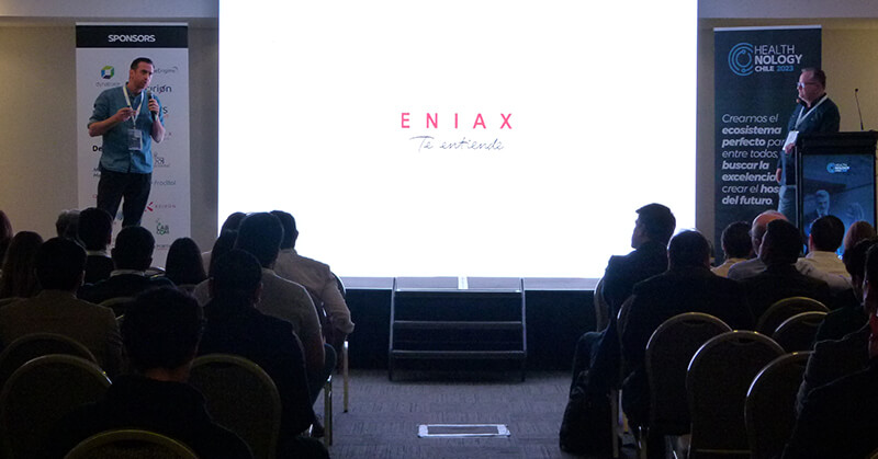 ENIAX estuvo presente en el Healthnnology Chile 2023 presentando las grandes ventajas de INBOX: “No más Call Center, el arte de la comunicación efectiva”